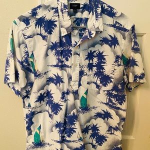 Men’s J Crew Hawaiian short sleeve button down